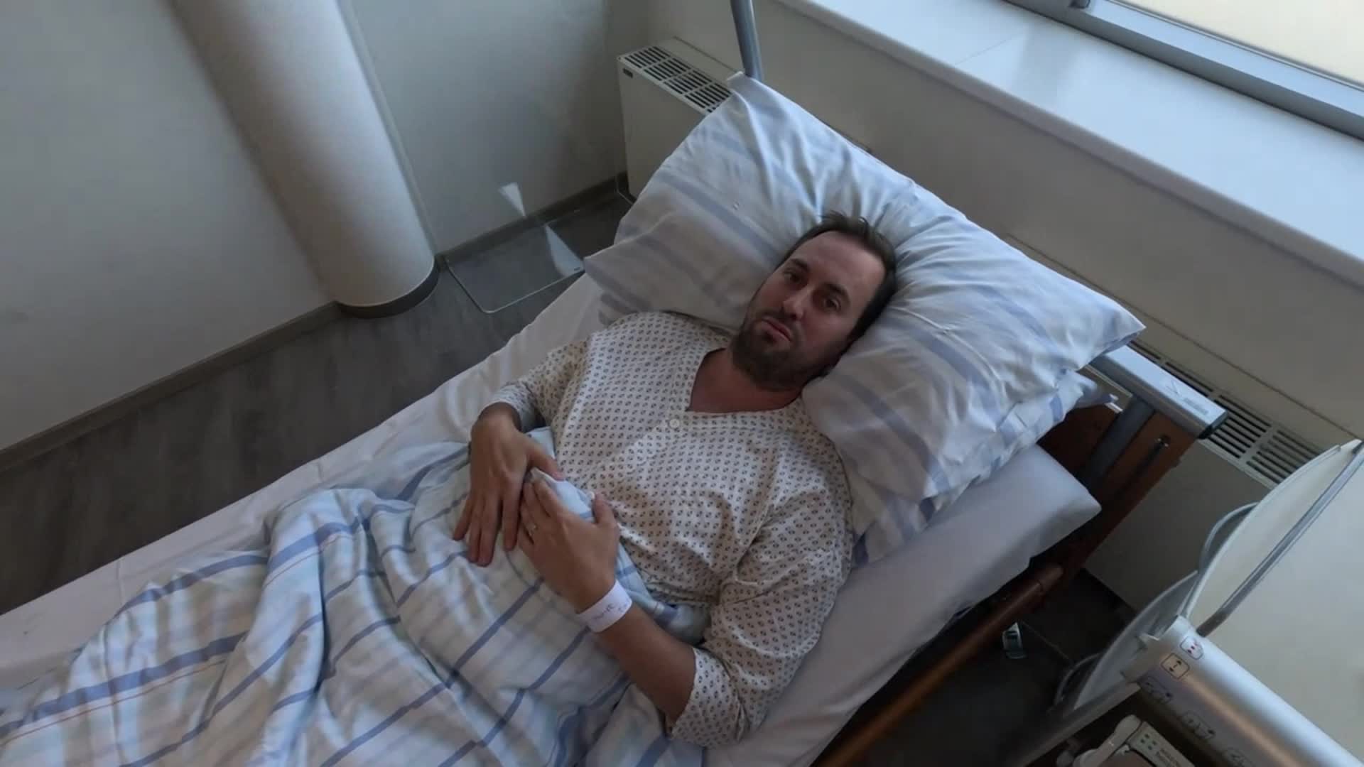 A filmed patient scene from the Medinius nursing simulation
